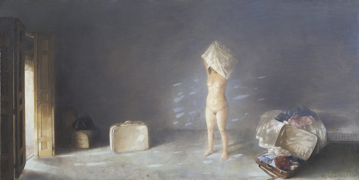 Cristóbal Toral - Mujer desnudándose